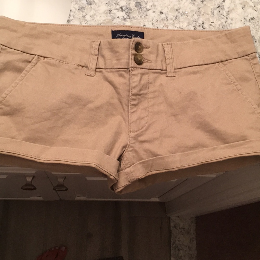 American Eagle Khaki Shorts